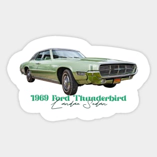 1969 Ford Thunderbird Landau Sedan Sticker